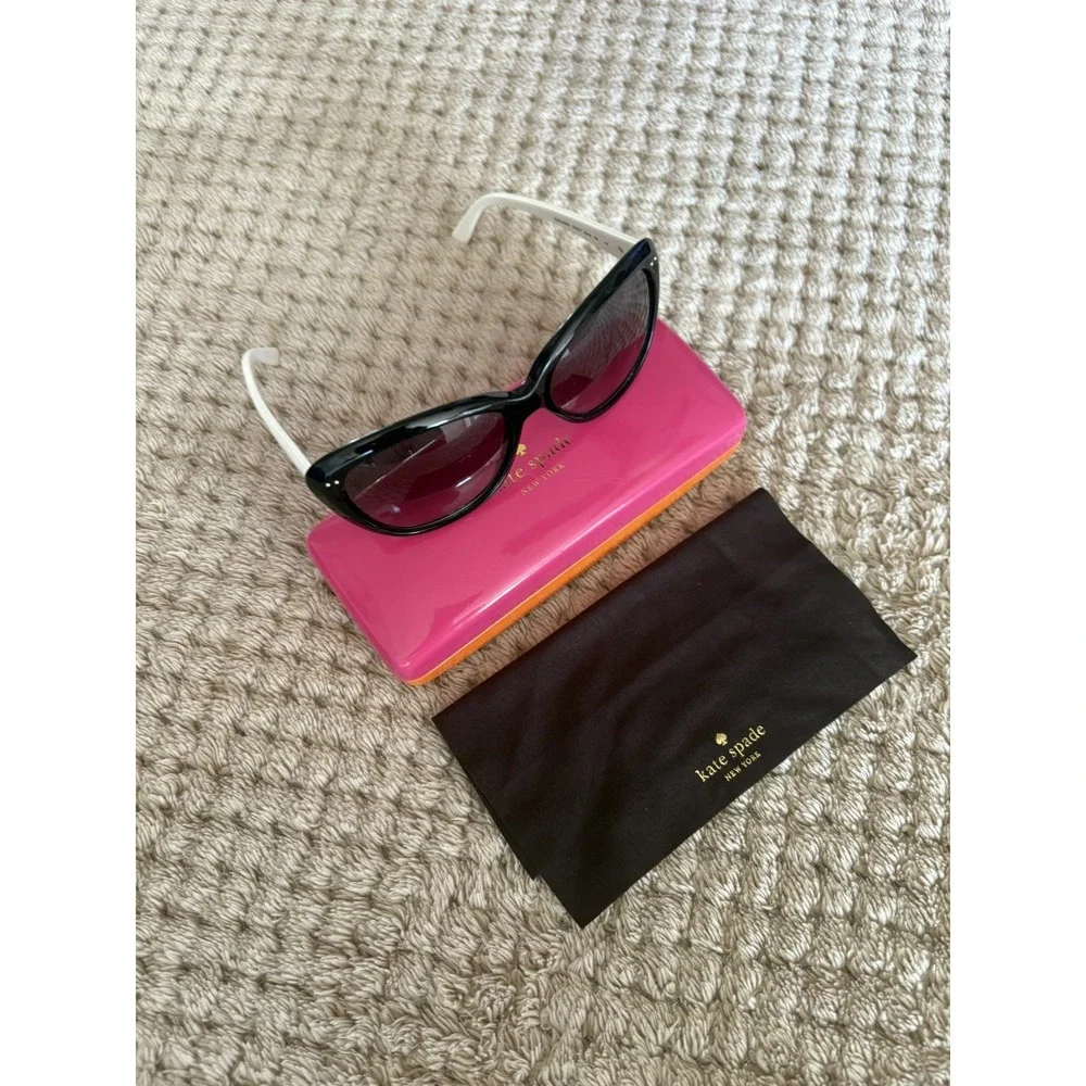 Kate Spade Grey Gradient Cat Eye Ladies Sunglasses ANGELIQUE/S 0FU8/Y7